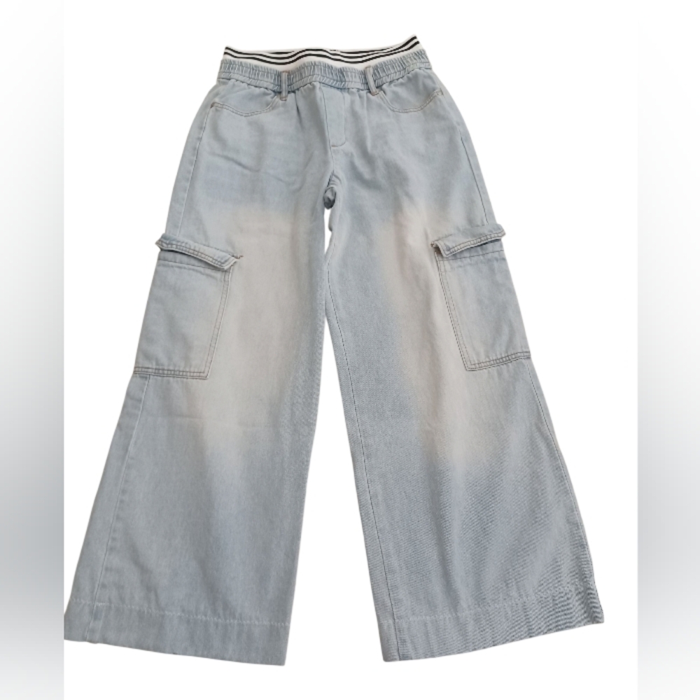 Madden Girl Light Blue Denim Pants